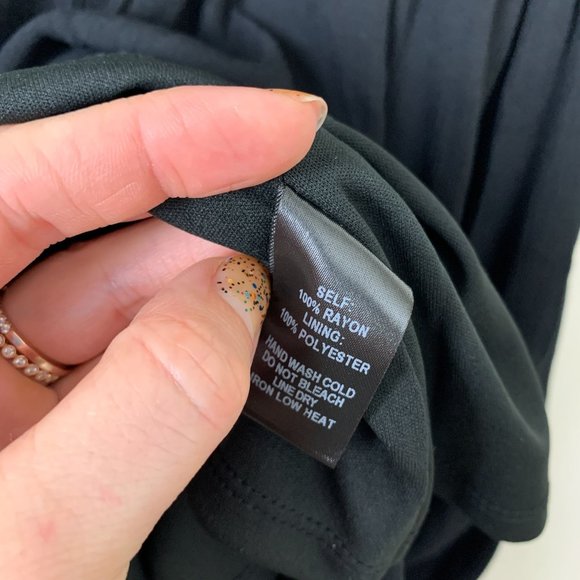 Lulu’s Lost in Paradise Black Maxi Dress XS - Picture 7 of 7